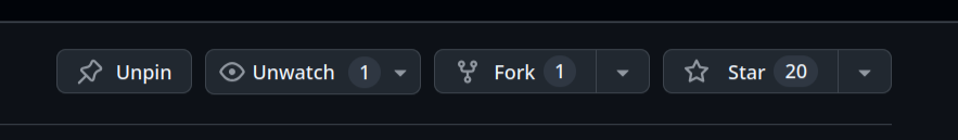 Screenshot of the GitHub interface highlighting the 'Fork' button in the top-right corner of a repository page.